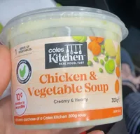 CHICKEN & VEGETABLE SOUP