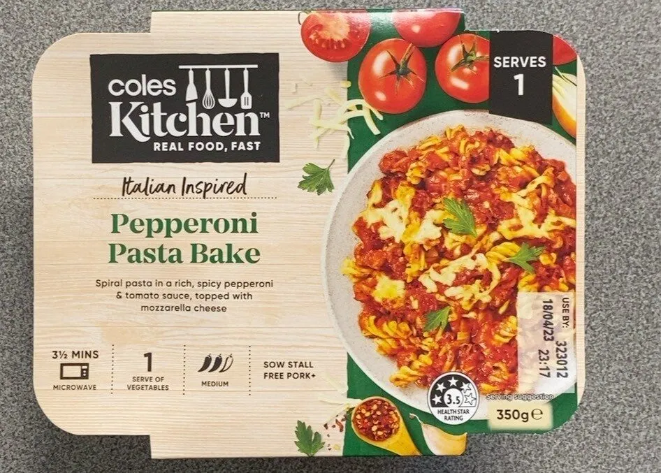 PEPPERONI PASTA BAKE