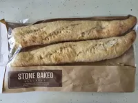 White Mini Rustic Baguette