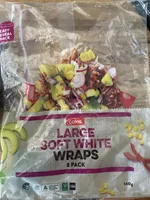 Soft white wraps