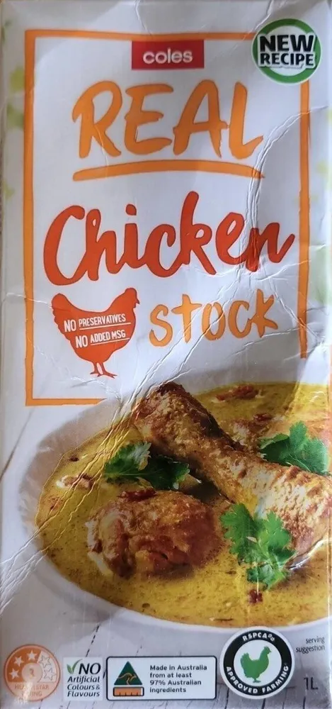 Real chicken stock