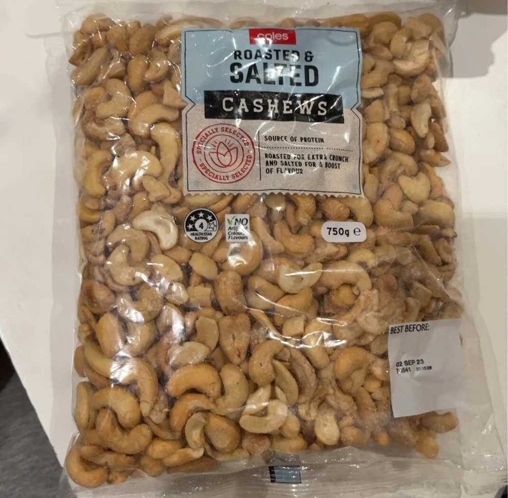 Roasted & Salted Cashews