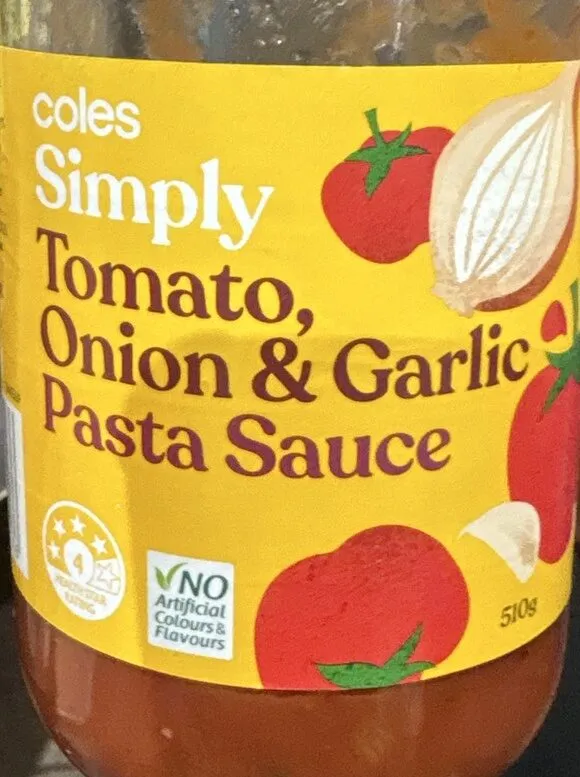 Tomato, Onion & Garlic Pasta Sauce