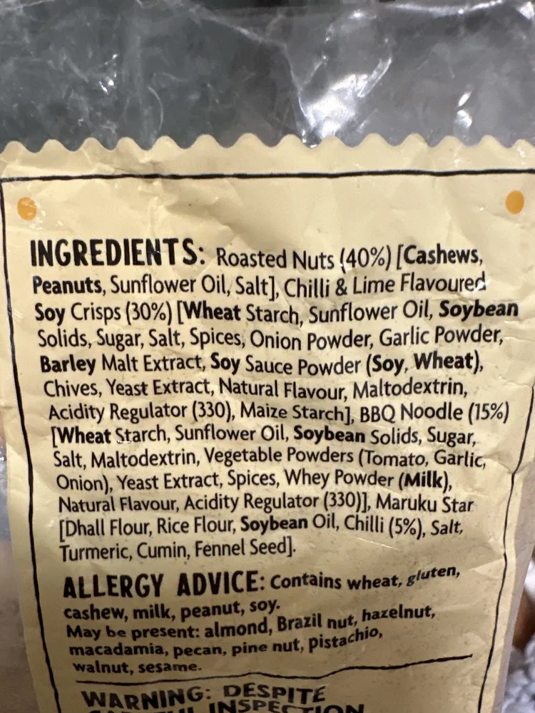 CRUNCHY PARTY MIX