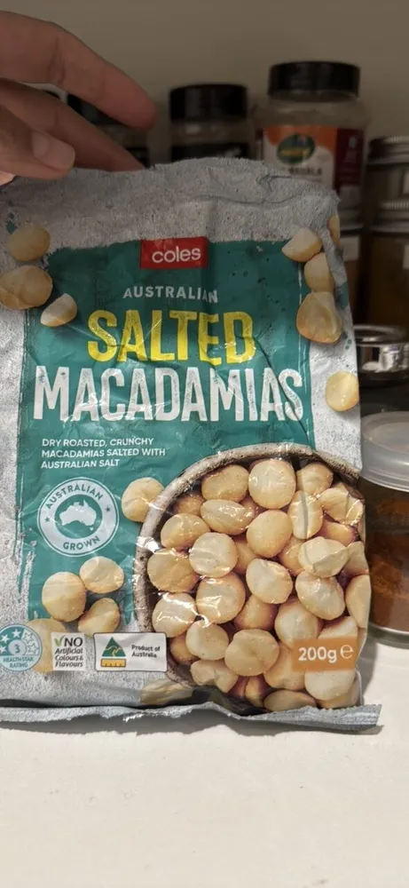 Salted Macadamias