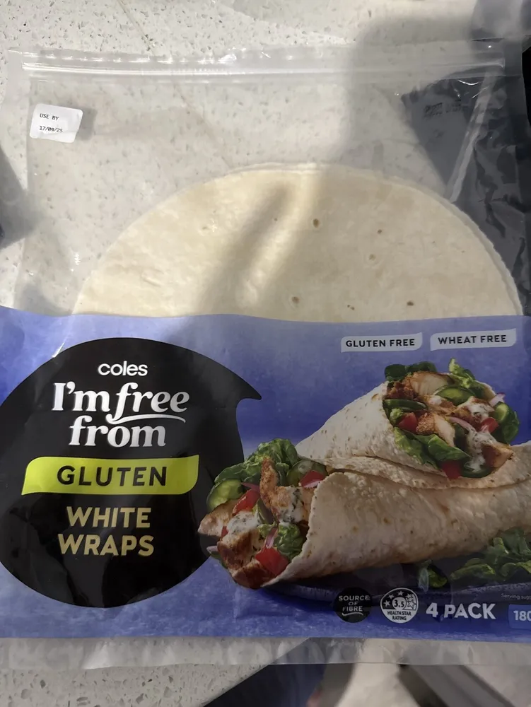 GLUTEN WHITE WRAPS