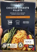 Chicken Breast Fillets With Crumb And Parmesan