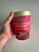 Choc Fudge Brownie Ice Cream