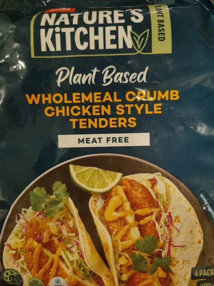 Plant Based Wholemeal Crumb Chicken Style Tenders