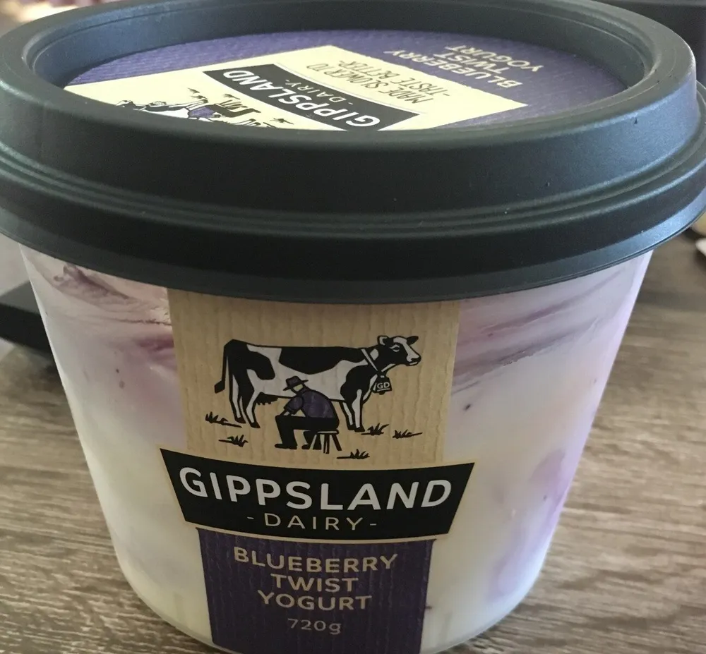 Gipps Blueberry Twt Yoghurt
