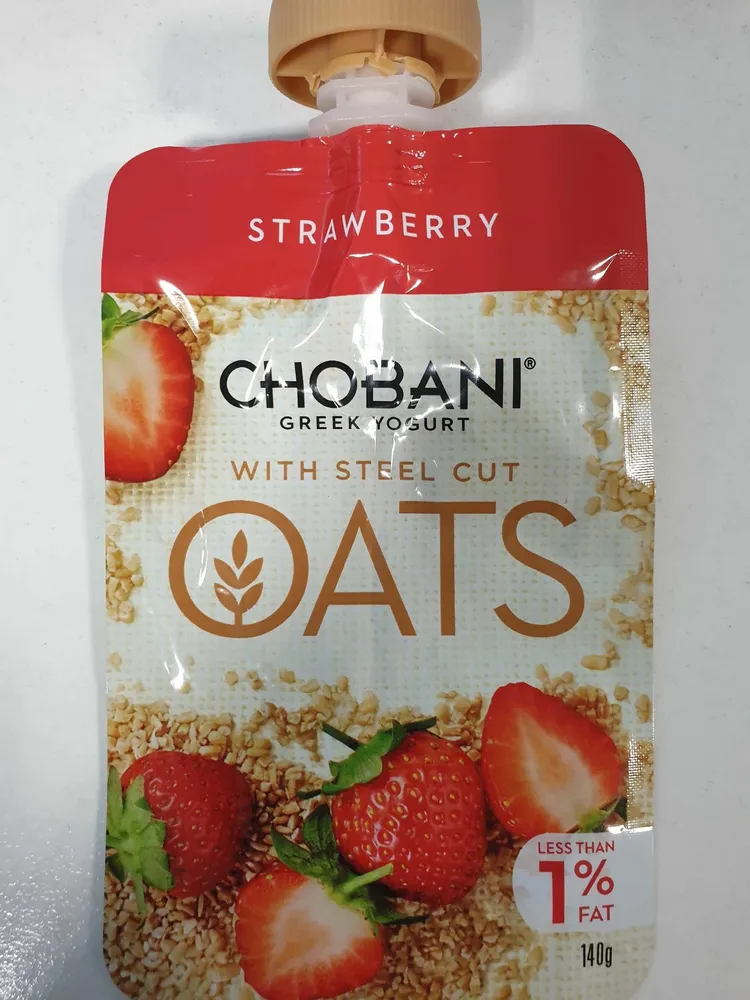 Strawberry Greek yogurt