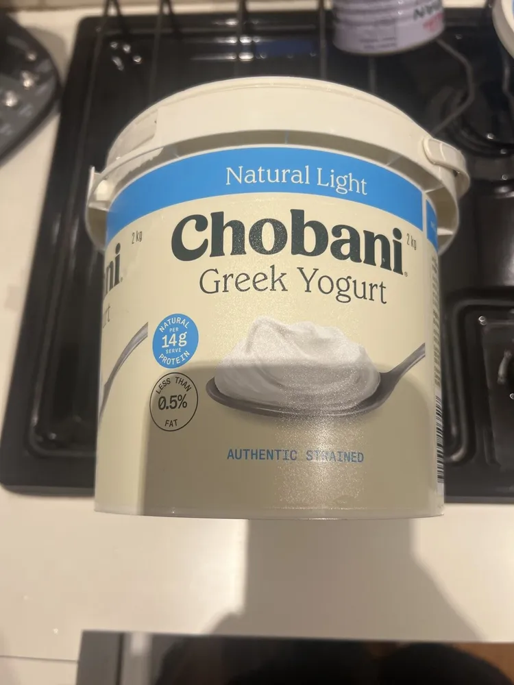 Chobani greek yoghurt