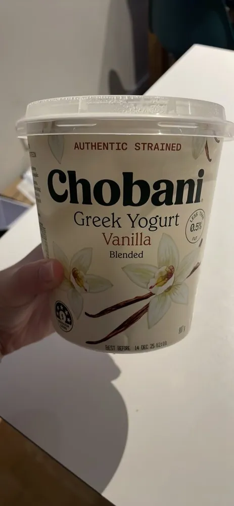 Greek Yogurt Vanilla Bean