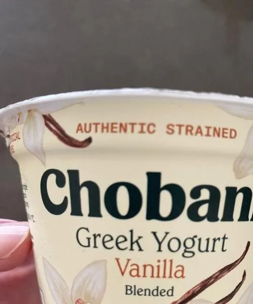 Greek Yogurt Vanilla Bean Blended