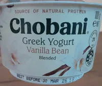 Greek Yogurt, Vanilla Bean