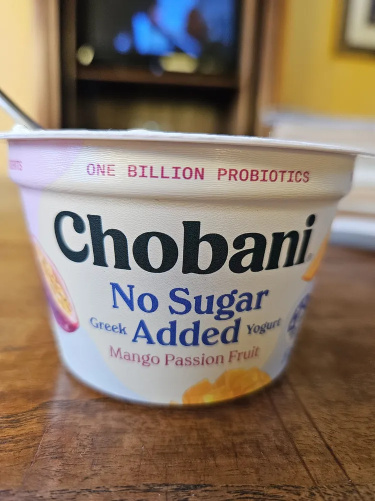 No Sugar Added Greek Yogurt - Mango Passion Fruit