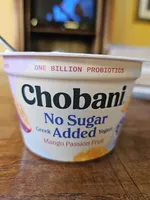 No Sugar Added Greek Yogurt - Mango Passion Fruit