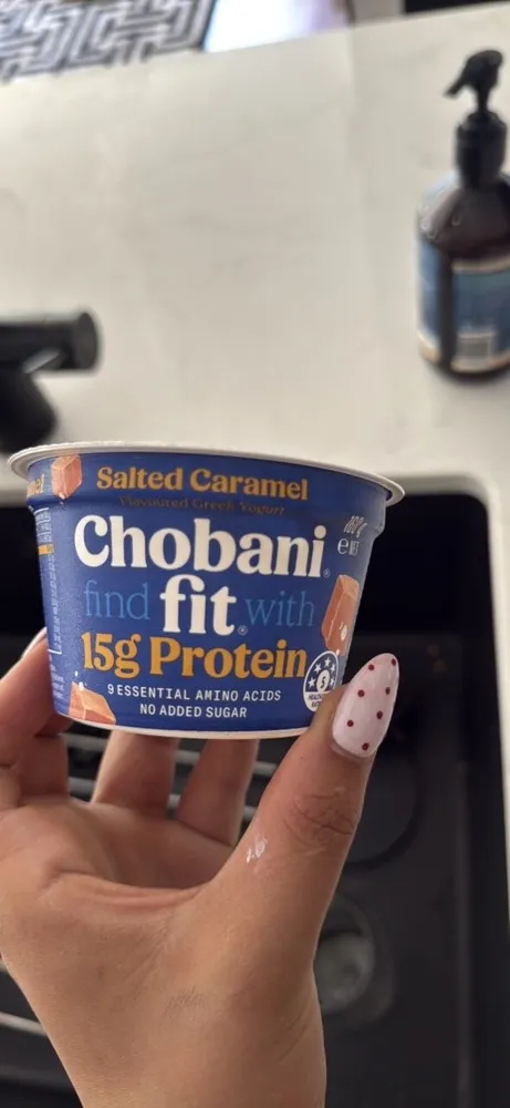 Salted Caramel Flavoured Greek Yogurt