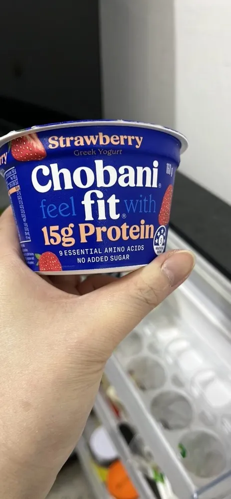 protein strawberry yogurt