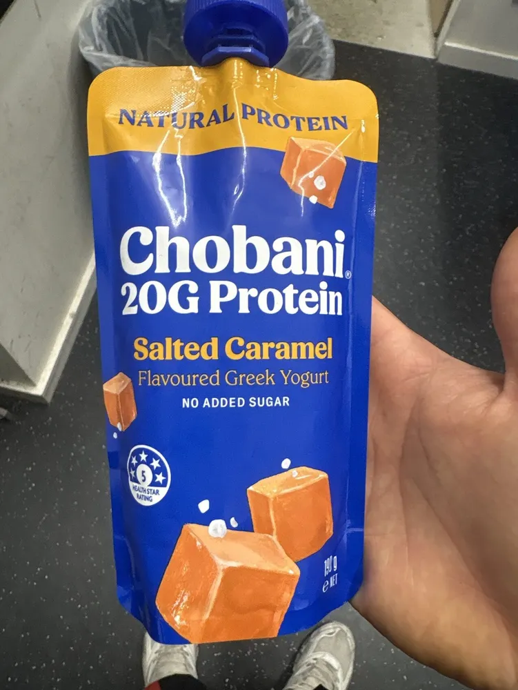 Salted Caramel Flavoured Greek Yogurt