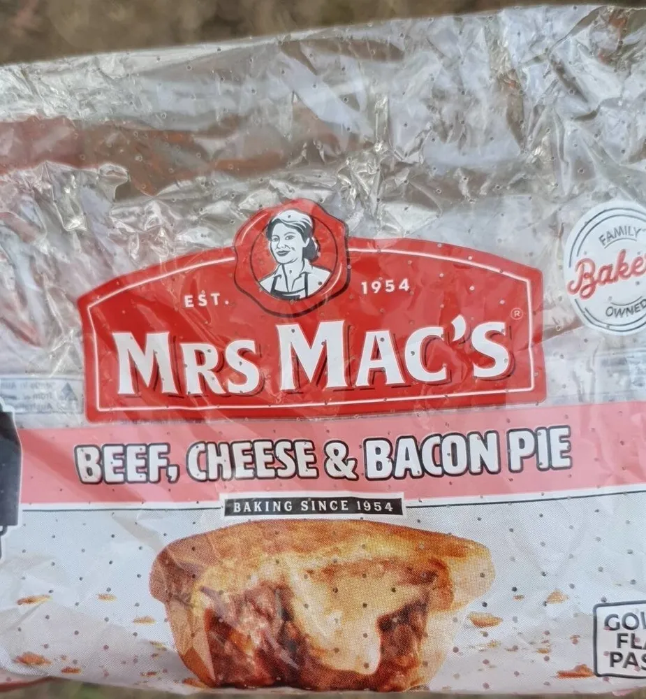Beef, Cheese & Bacon Pie