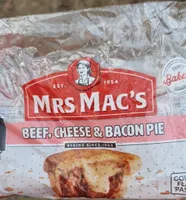 Beef, Cheese & Bacon Pie