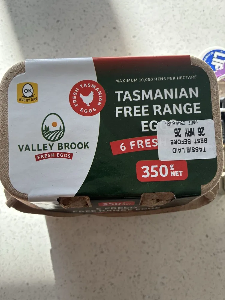 Tasmania Free Range Eggs