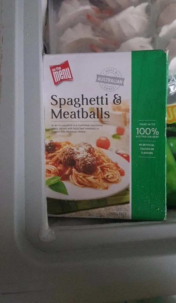 SPAGHETTI & MEATBALLS