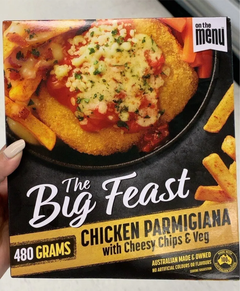 Chicken parmigiana the big feast