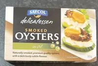 Smoked Oysters in oil