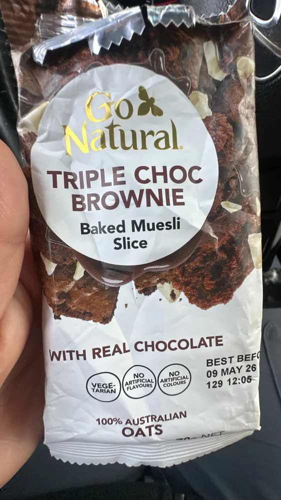 TRIPLE CHOC BROWNIE