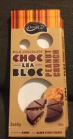 Milk chocolate choc lea bloc peanut crunch