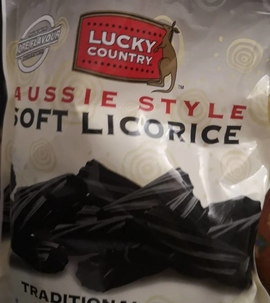 Aussie style soft licorice