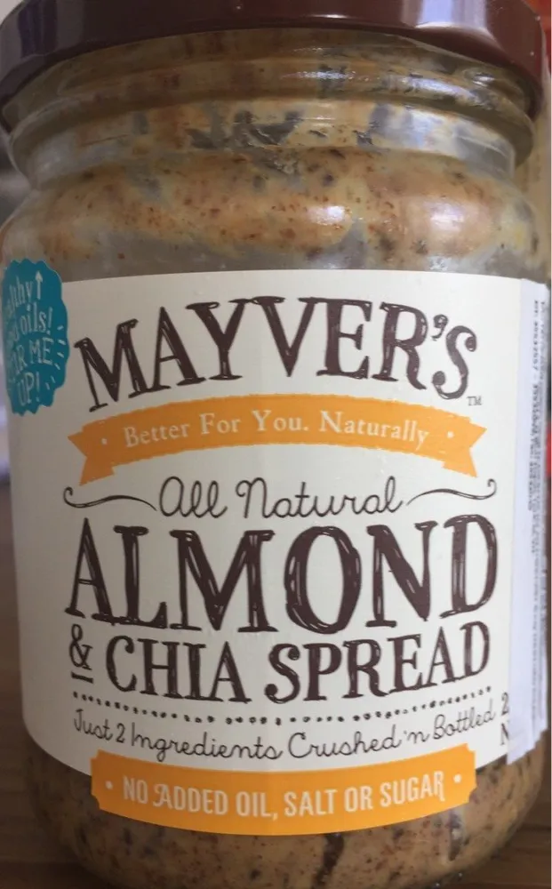 Almond and chia spread