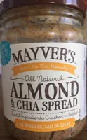 Almond and chia spread
