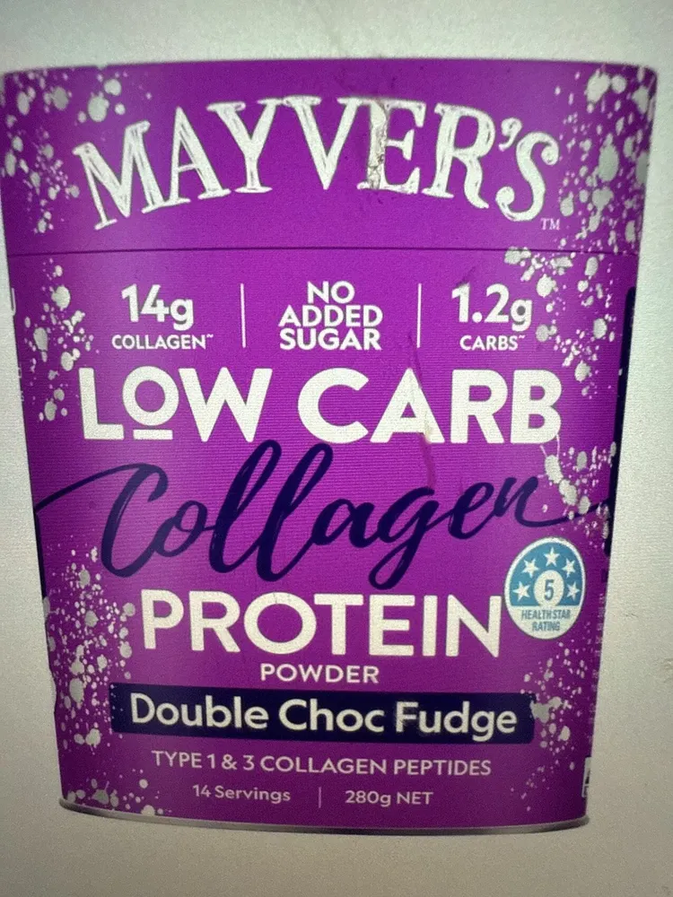 Low Carb Collagen Protein Powder Double Choc Fudge