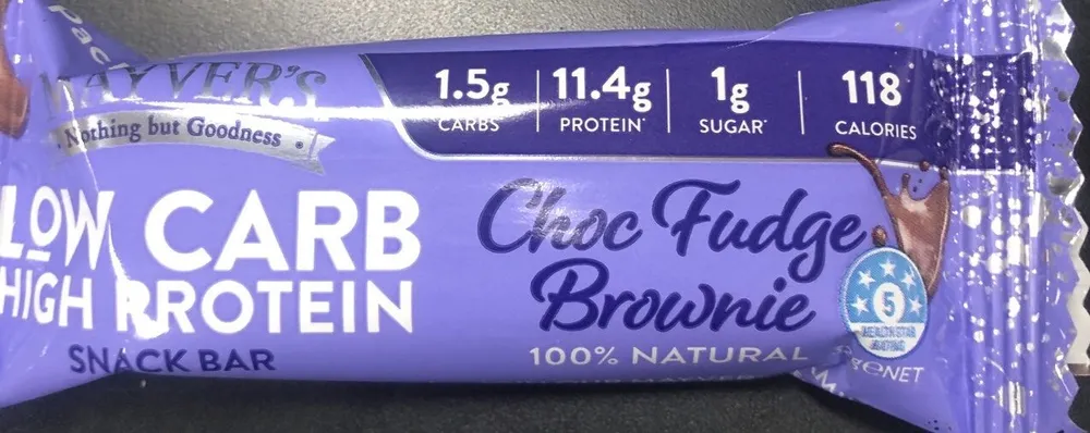 Choc Fudge Brownie Snack Bar