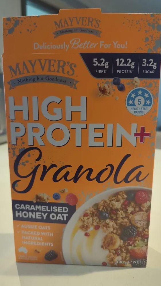 High Protein+ Granola Caramelised Honey Oat