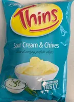 Sour cream & Chives chips