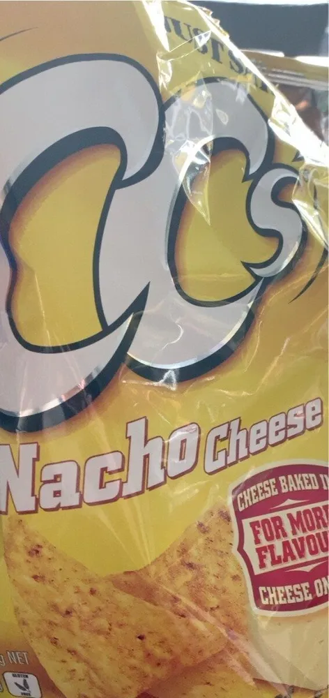 Nacho Cheese Flavoured Corn Chips
