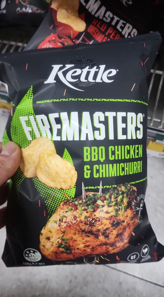 BBQ Chicken & Chimichurri Flavoured Potato Chips