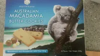 Australian macadamia butter cookies