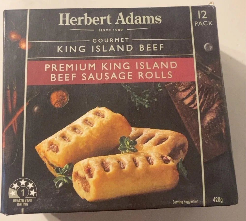 Premium King Island Beef Sausage Rolls
