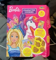 Barbie character cookies