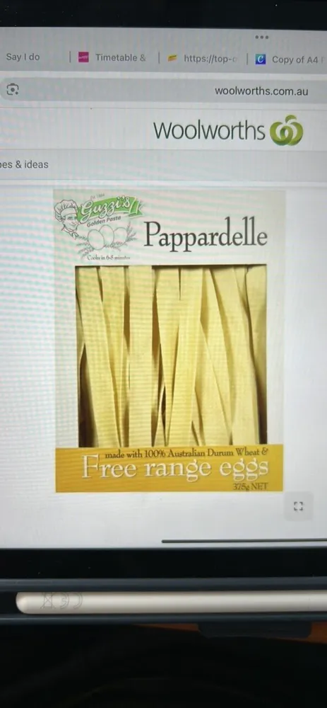 Pappardelle