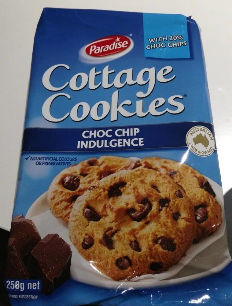 Cottage Cookies Choc Chip Indulgence