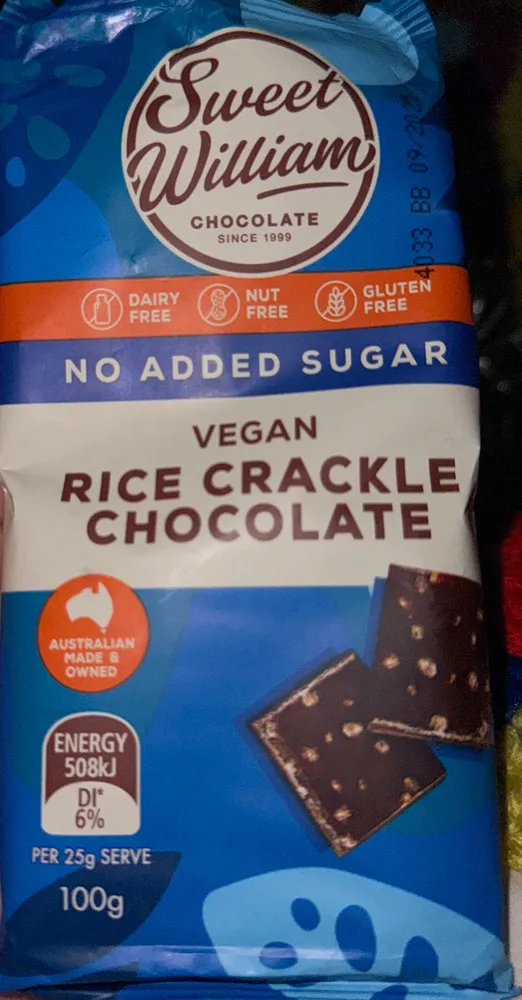 Vegan Rice Crackle Chocolate