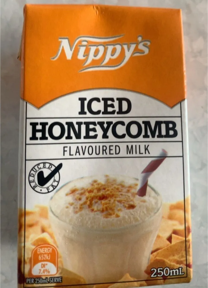 ICED HONEYCOMB FLAVOURED MILK