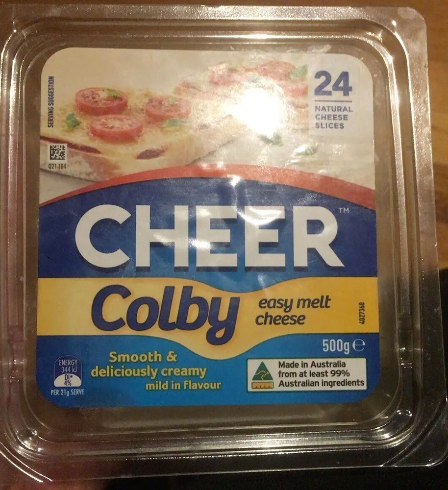 Natural Colby Cheese Slices
