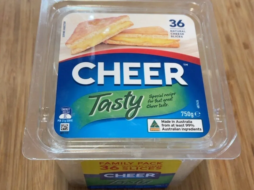 Natural Cheddar Cheese Slices